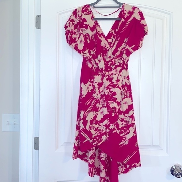 Angie Boho Rayon Beachy Summer coverup Dress Size M - Picture 2 of 3